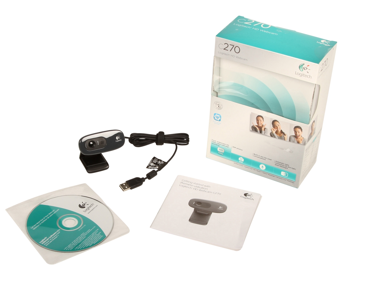 download logitech c270 webcam software