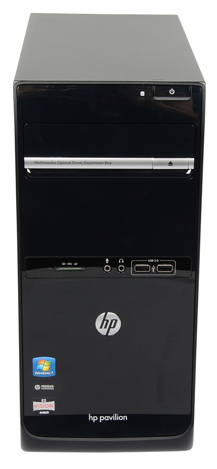 Hp Pavilion P6 2108p Desktop Computer Refurbished Amd Dual Core E2 30 Accelerated Processor Microsoft Windows 7 Home Micro Center