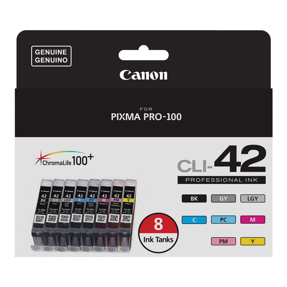Black, 3 Pack MS Imaging Supply Compatible Inkjet Cartridge Replacement for Canon CLI-42BK Black, 3 Pack MS Imaging Supply Compatible Inkjet Cartridge Replacement for Canon CLI-42BK