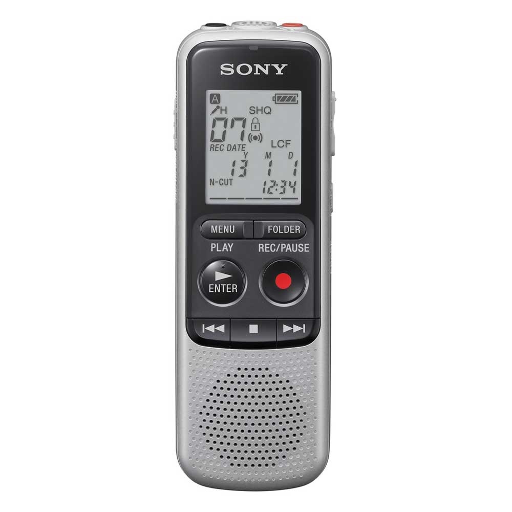 Sony Digital Voice Recorder Icd-Bx140 Silver 