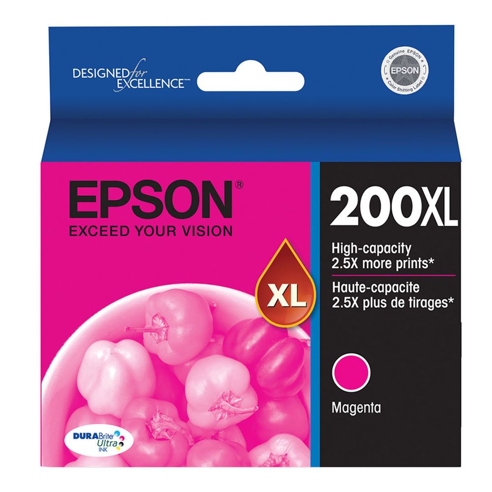 Epson 200XL High Capacity Magenta Ink 