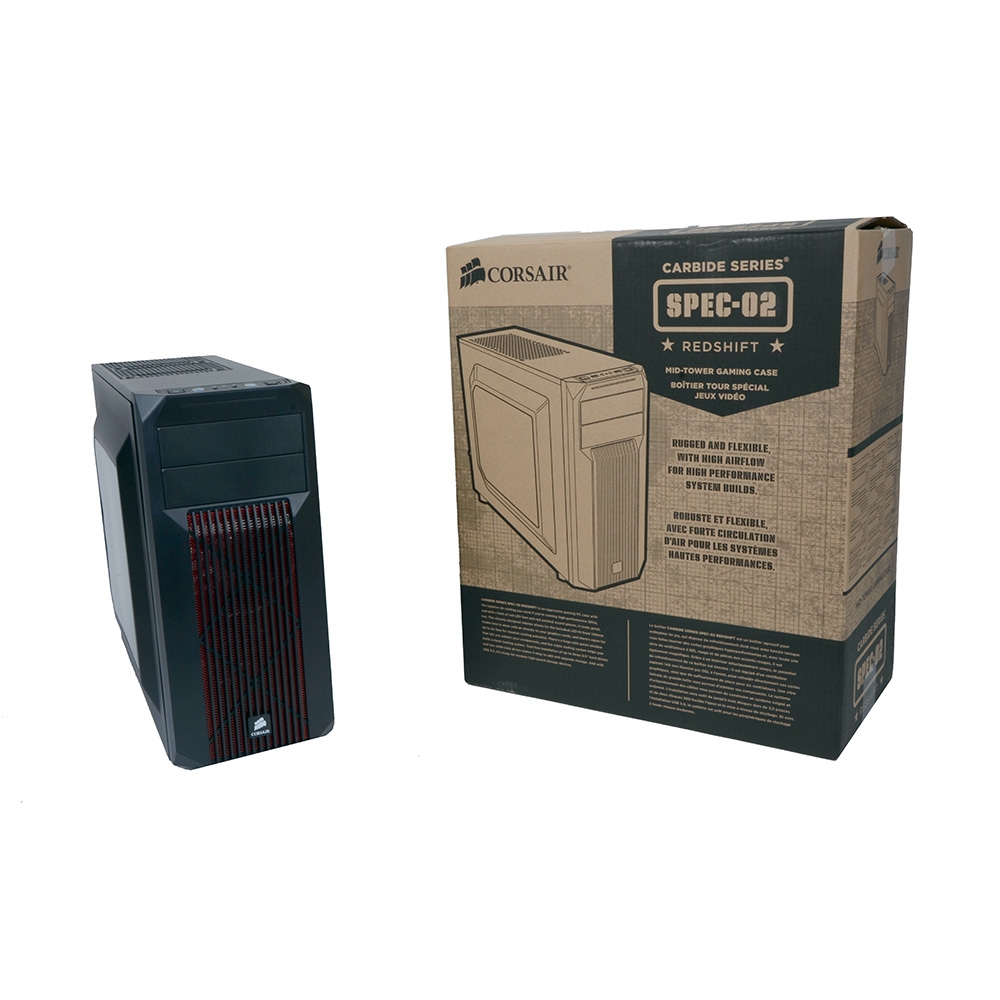 New Corsair Carbide Series SPEC-02 Mid Tower Gaming Large Case Free Shipping!!