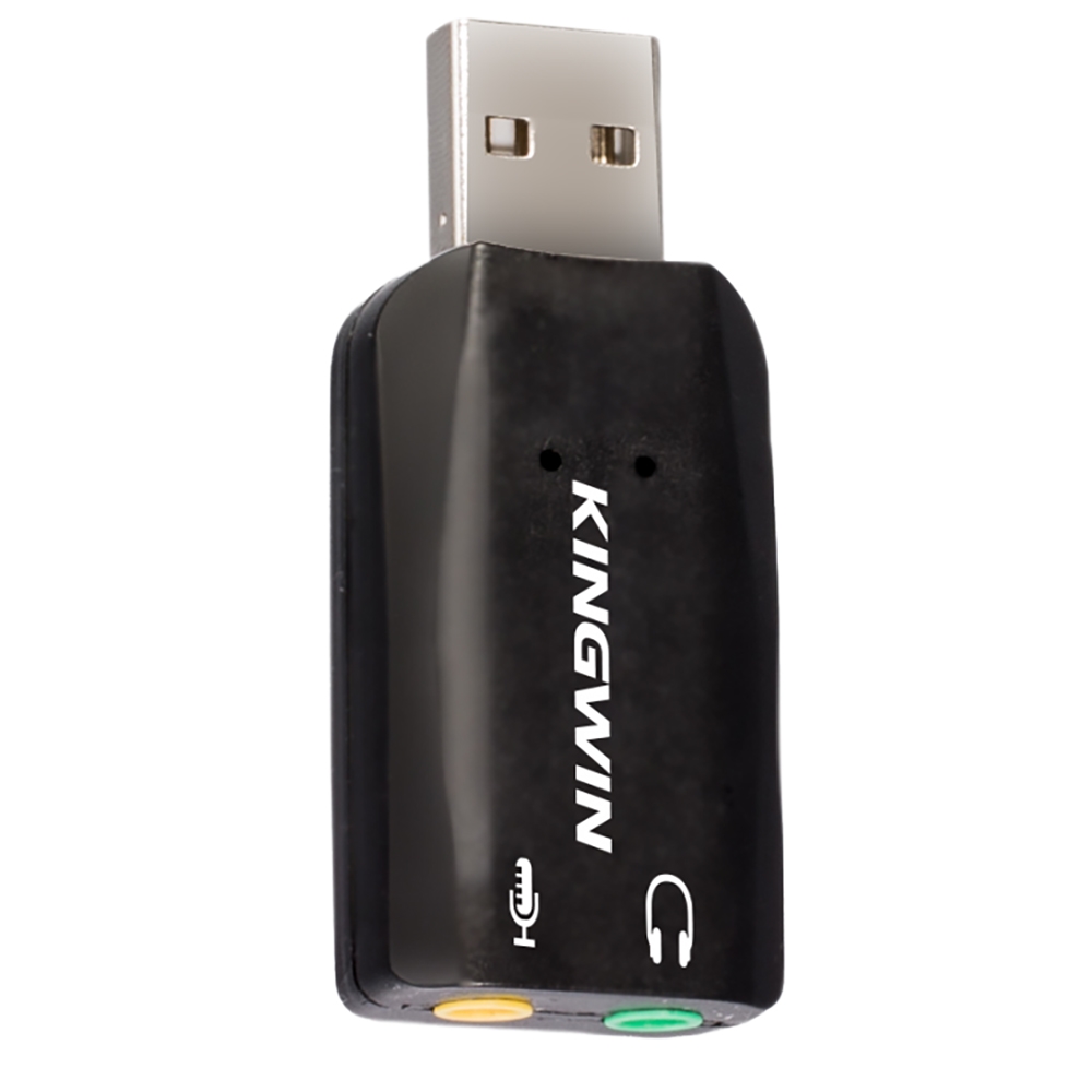 Kingwin USB-3DSA USB Stereo 3D Sound Adapter 