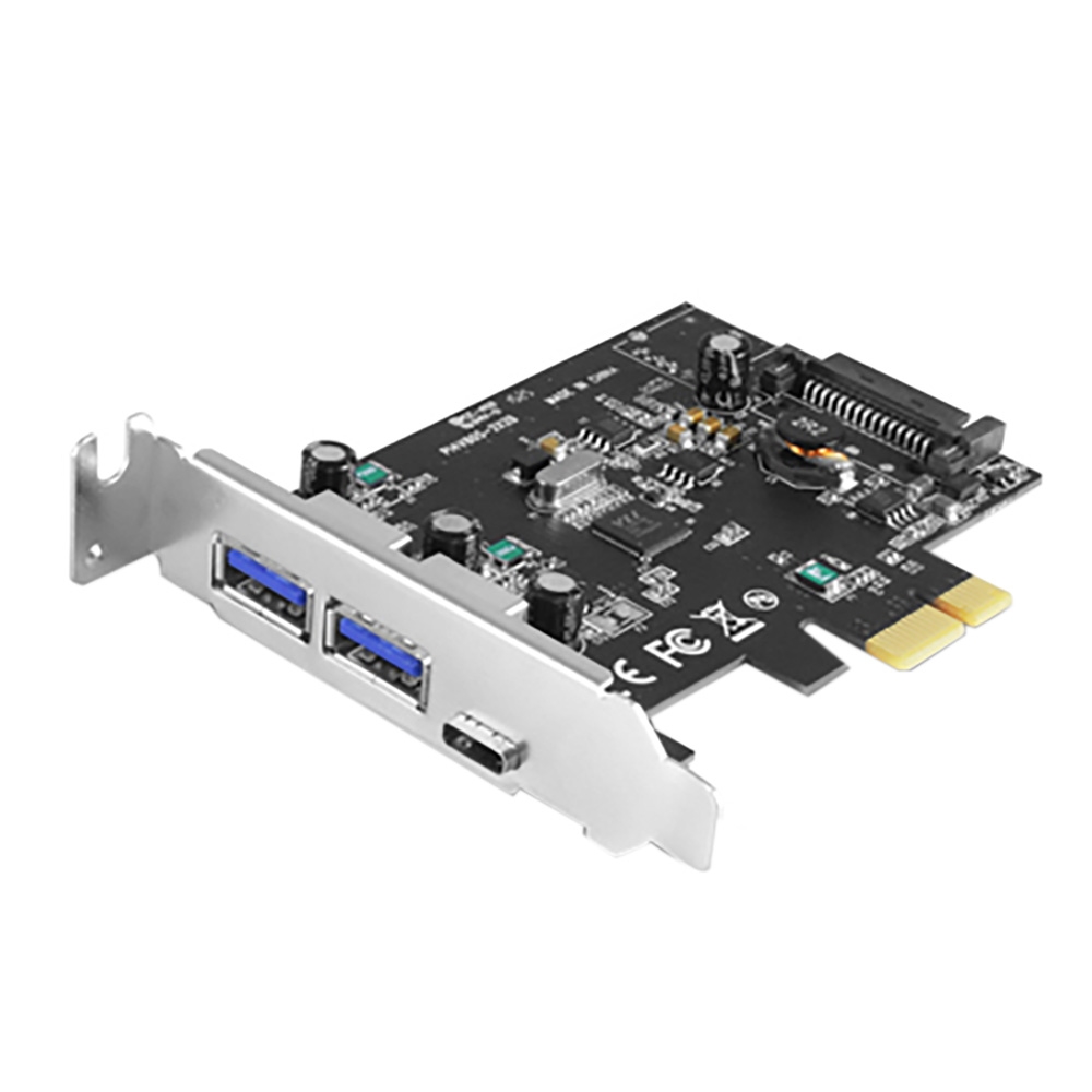 Vantec 3-Port USB 3.0 Type A//C PCIe Host Card