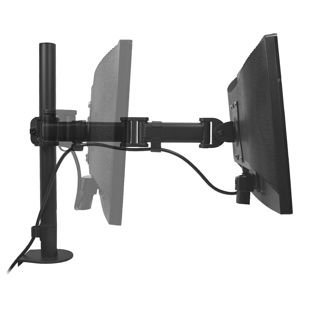 SIIG CE-MT1822-S1 Dual Arm Desk Mount 
