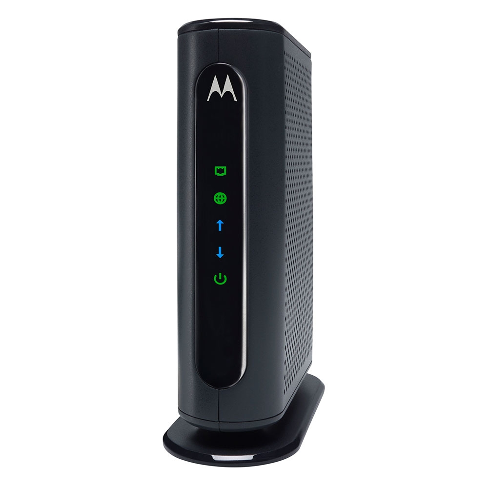 Motorola Mb74 Docsis 3 0 Cable Modem 16 X 4 Bonded Channels 686 Mbps Max Speed 1 Ethernet Port Certified By A Number Micro Center