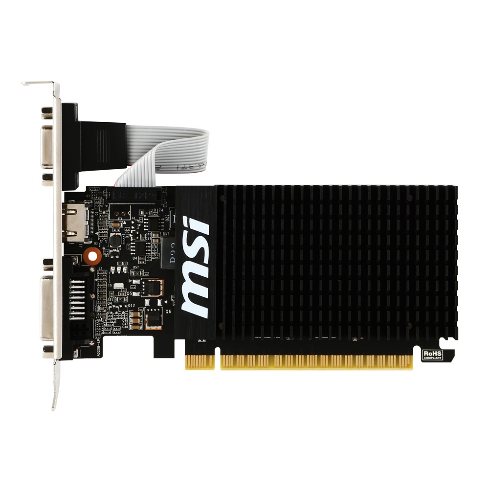 Msi Geforce Gt 710 Low Profile Passive Cooled 1gb Ddr3 Pcie 2 0 Graphics Card Micro Center - roblox psp gfx