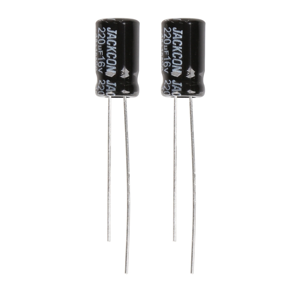 Nte Electronics Aluminum Electrolytic 2uf 16v Capacitor 2 Pack Micro Center