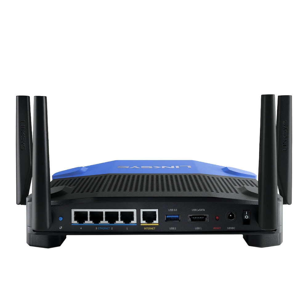 Linksys Wrt3200acm Ac3200 Dual Band Tri Stream Open Source Gigabit Wireless Router 1 8ghz Dual Core Processor Mu Mimo Micro Center