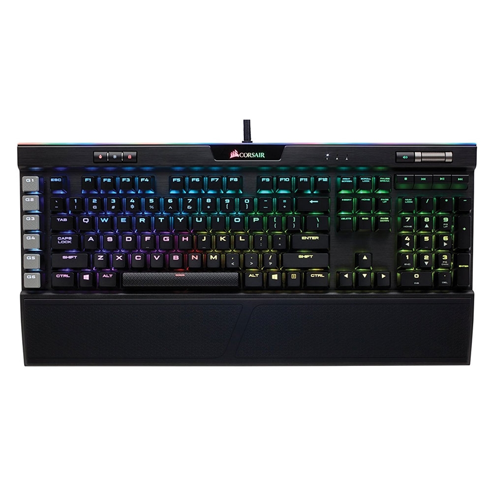 Corsair K95 Rgb Platinum Mechanical Gaming Keyboard Cherry Mx Brown Micro Center