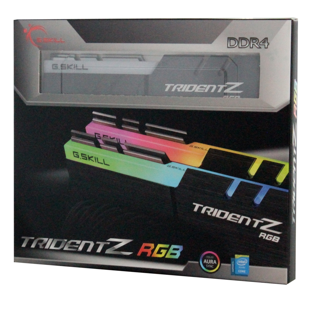 G.Skill Trident Z RGB 16GB (2 x 8GB) DDR4-3200 PC4-25600 CL16 Dual 