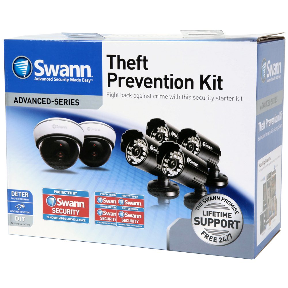 Swann Imitation Theft Prevention Kit