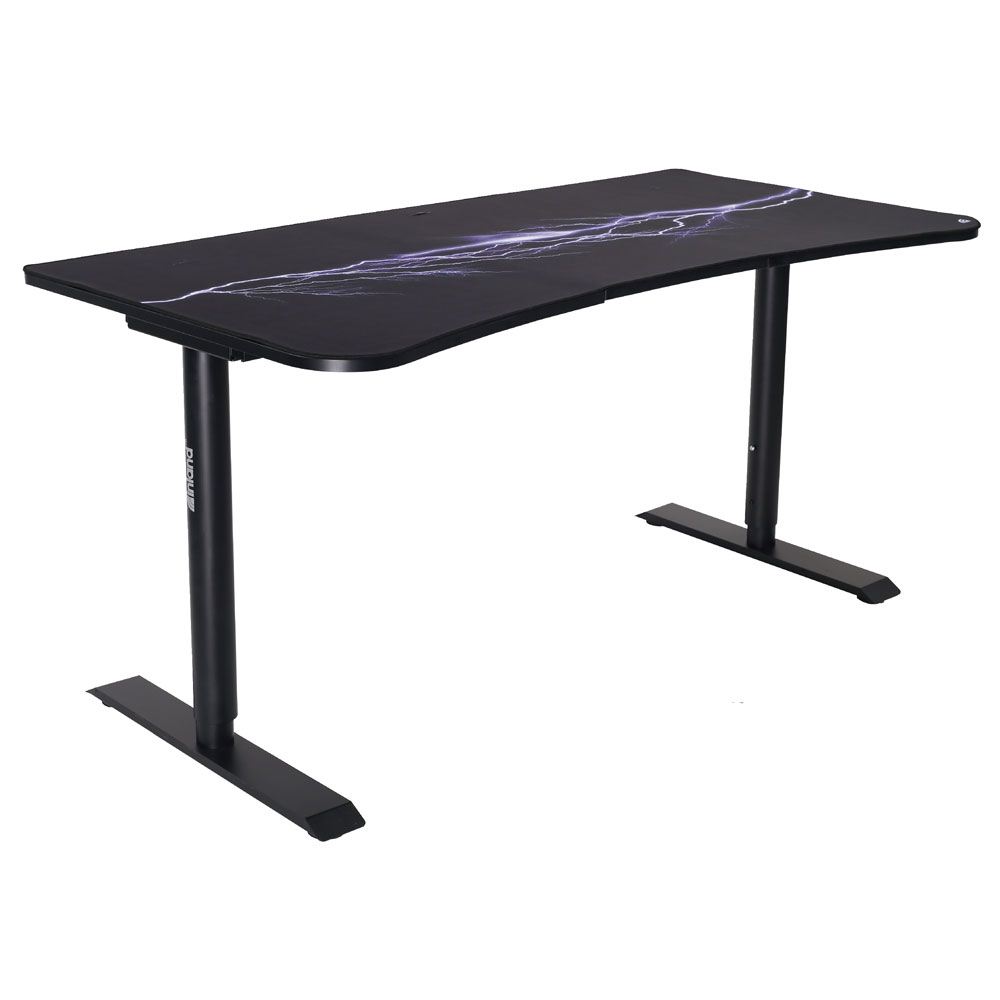 Inland Height Adjustable Gaming Desk Micro Center