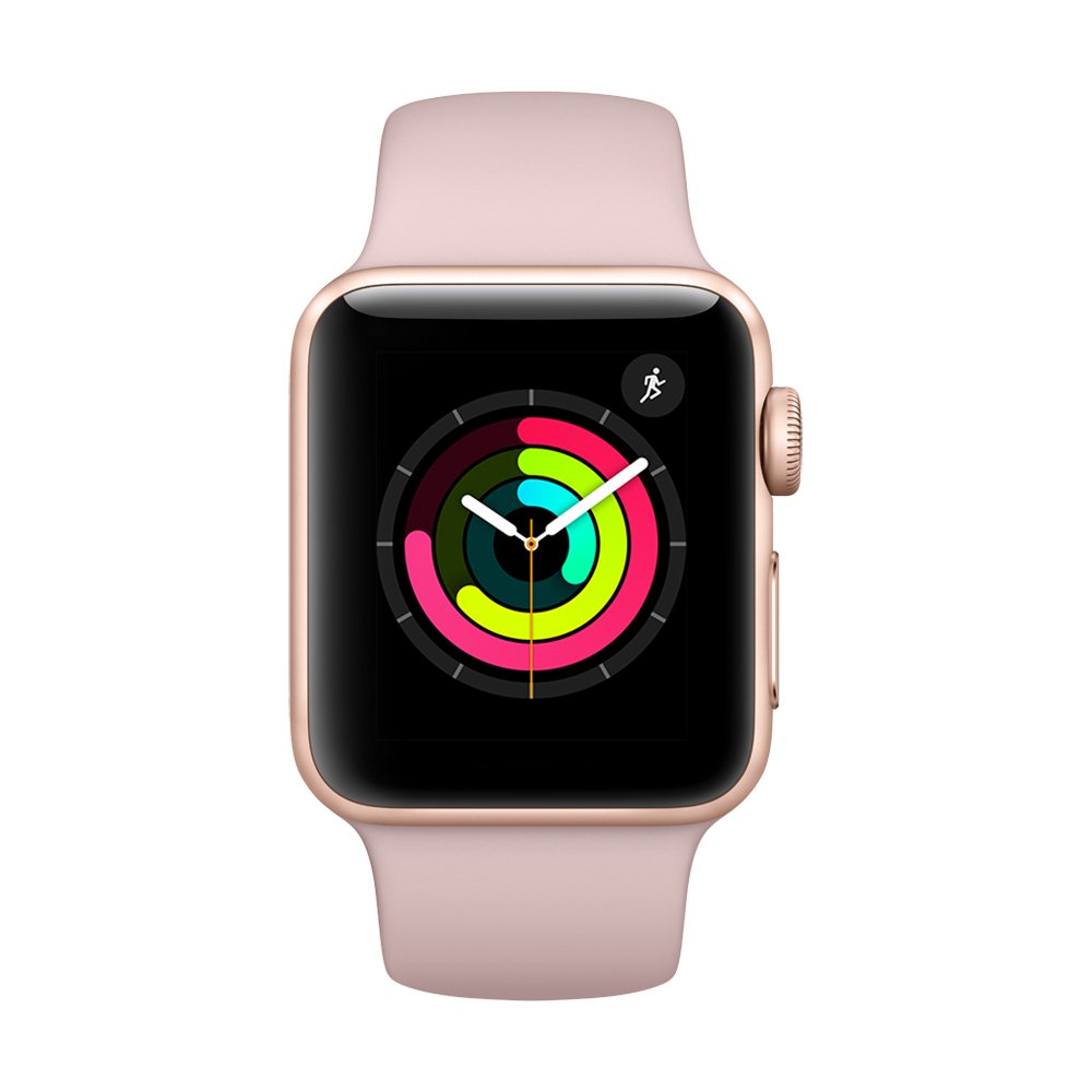 apple watch series 3 38mm gps gold