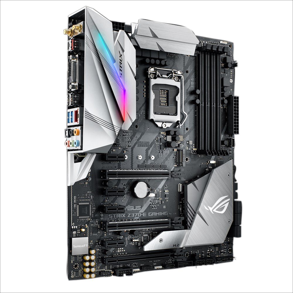 Asus Rog Strix Z370 E Gaming Lga 1151 Atx Intel Motherboard Micro Center