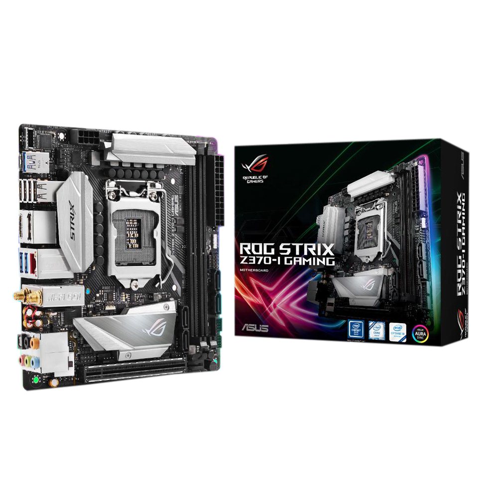 Asus Rog Strix Z370 I Gaming Lga 1151 Mini Itx Intel Motherboard Micro Center