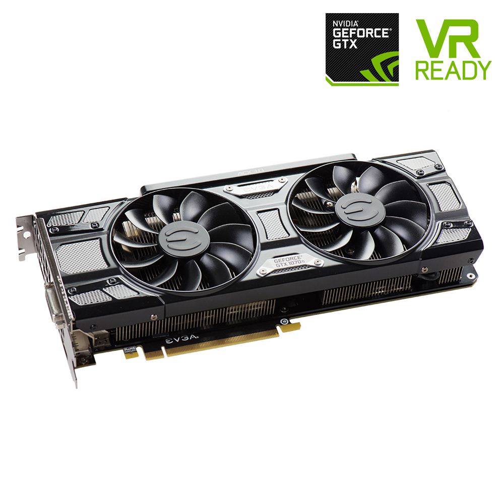 Evga Geforce Gtx 1070 Ti Sc Gaming Dual Fan 8gb Gddr5 Pcie Video Card Micro Center