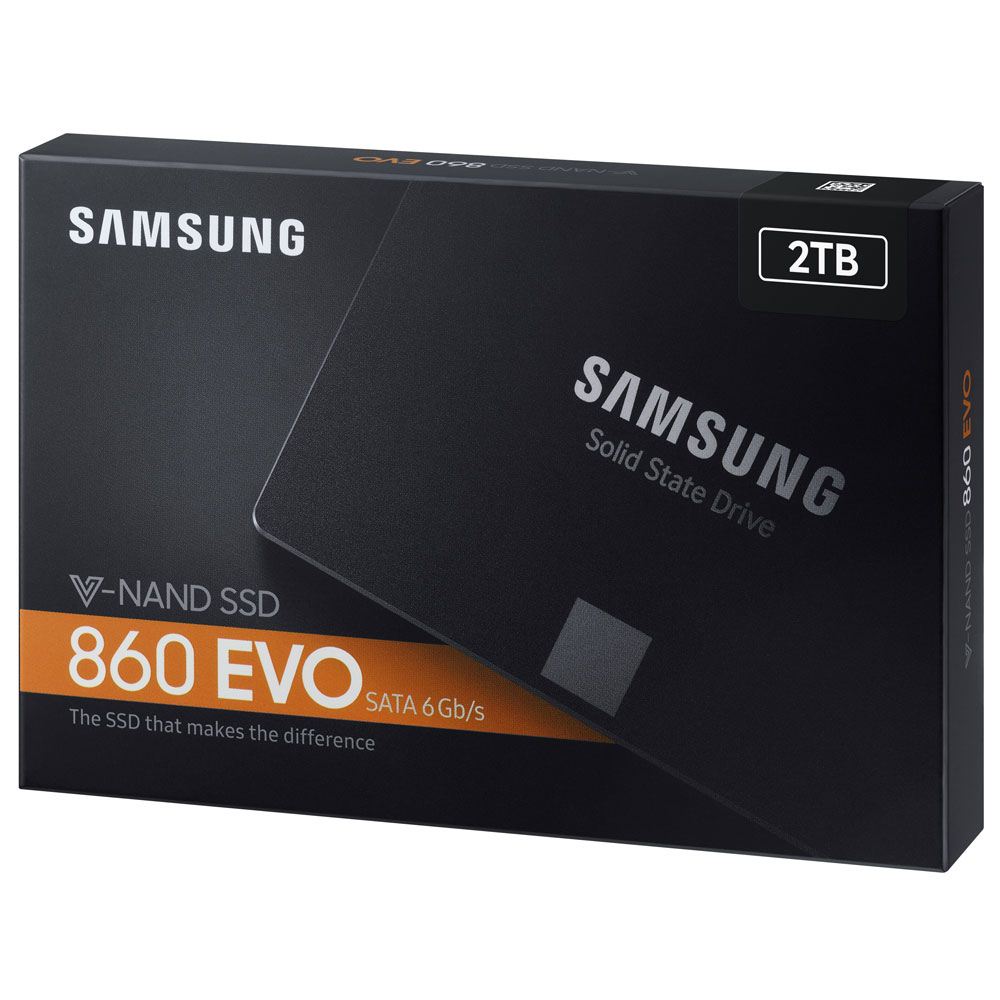 Samsung 860 Evo 2tb Ssd 3 Bit Mlc V Nand Sata Iii 6gb S 2 5 Internal Solid State Drive Micro Center