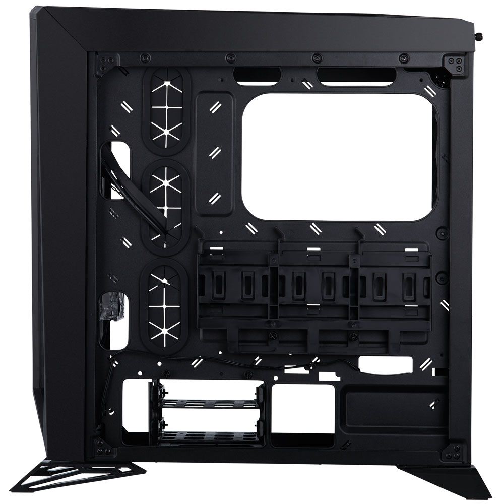 Corsair Carbide Spec Omega Rgb Tempered Glass Atx Mid Tower Computer Case Black Micro Center