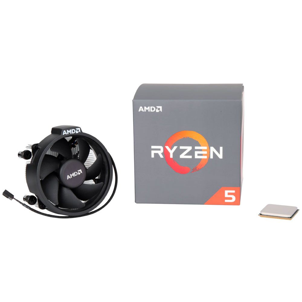 Amd Ryzen 5 2600 3 4ghz 6 Core Am4 Boxed Processor With Wraith Stealth Cooler Micro Center