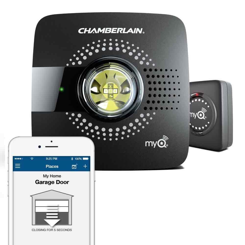 chamberlain myq smart garage door opener micro center liftmaster wireless keyless entry