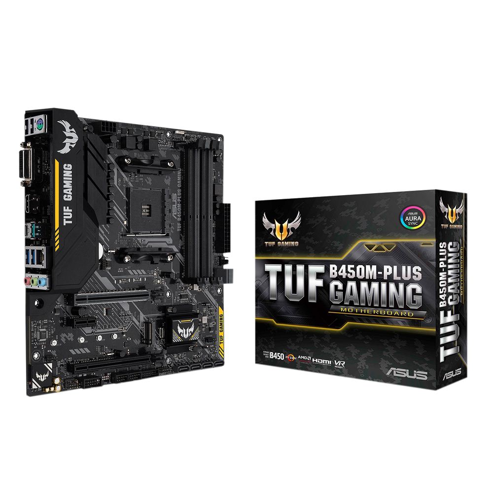 Asus B450m Plus Tuf Gaming Amd Am4 Microatx Motherboard Micro Center