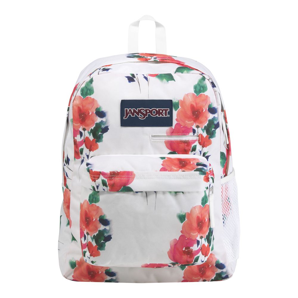 jansport watercolor roses