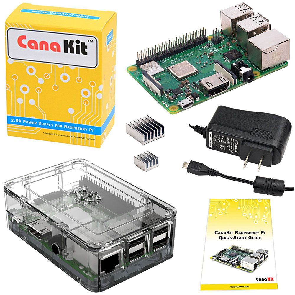 Canakit Basic Kit For Raspberry Pi 3 Model B Micro Center