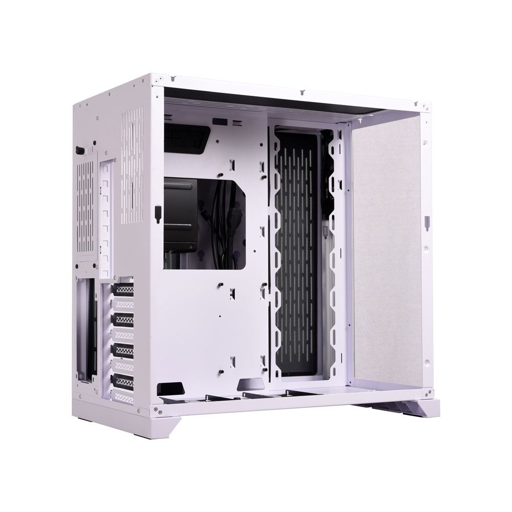 Lian Li Pc O11 Dynamic Tempered Glass Atx Mid Tower Computer Case White Micro Center