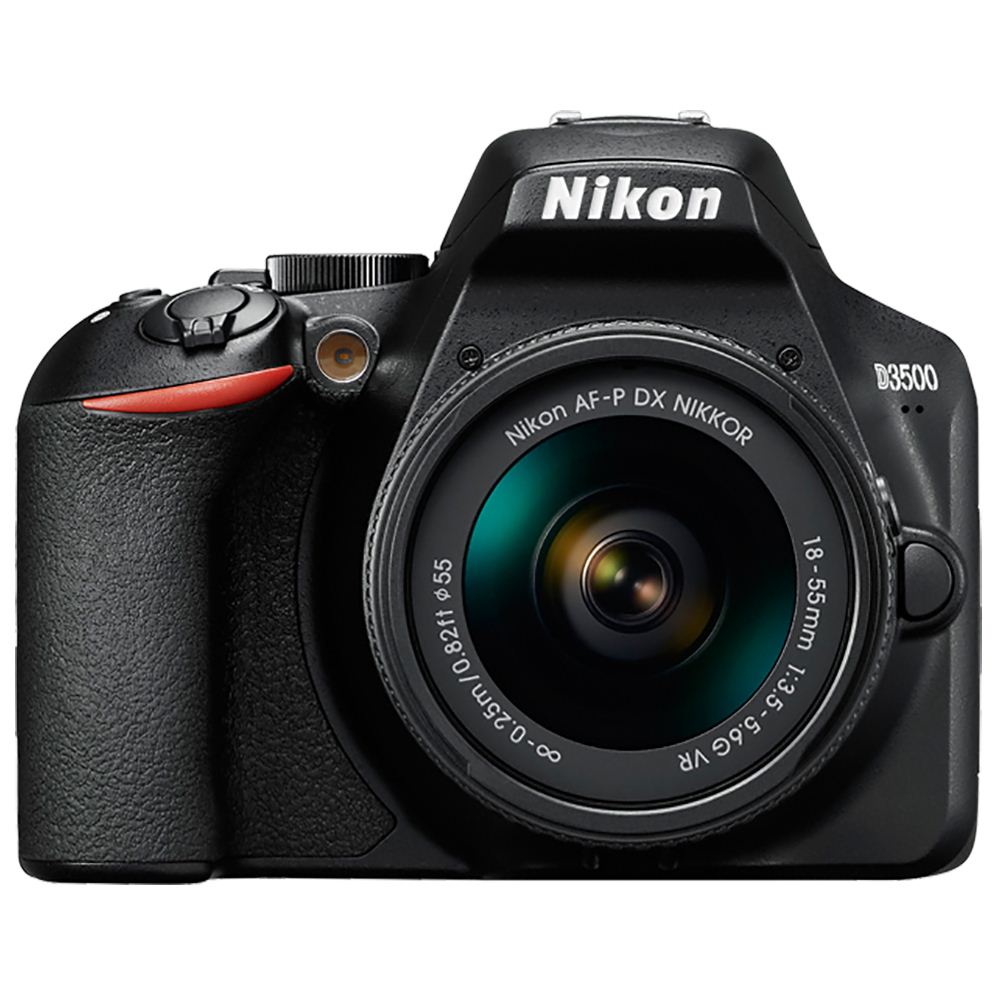 Nikon D3500 Dslr Camera W 18 55mm Lens Black Micro Center