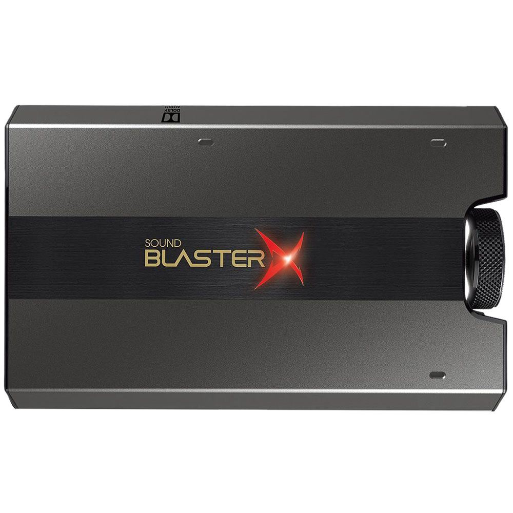 Creative Labs Sound Blasterx G6 Hi Res Gaming Dac And Usb Sound Card Micro Center