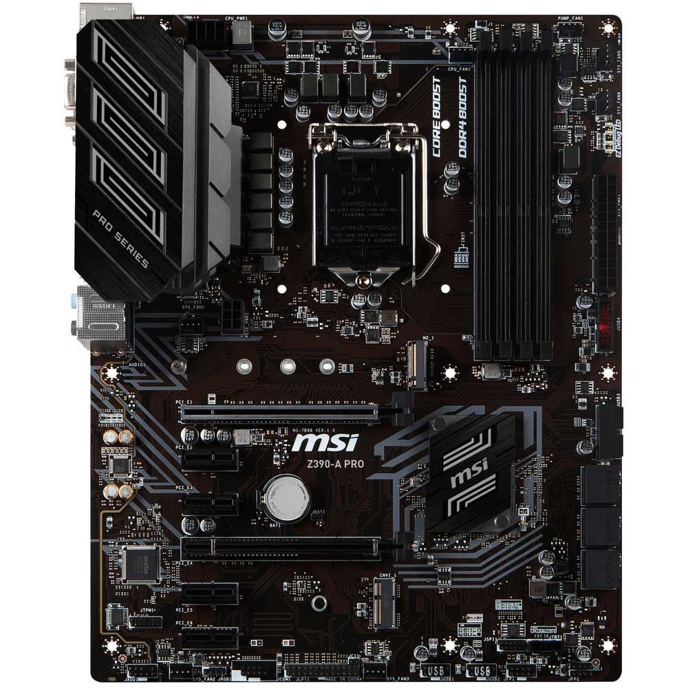 Intel Core I7 9700k Msi Z390 A Pro Cpu Motherboard Bundle Micro Center