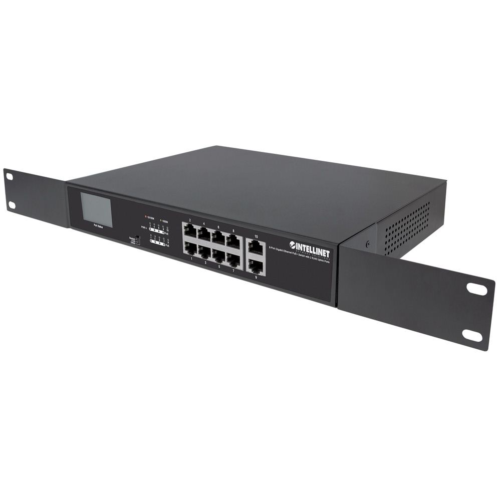 Intellinet 8-Port Gigabit Ethernet Switch Catalog Category: Networking // Switches- 8 to 10 Ports