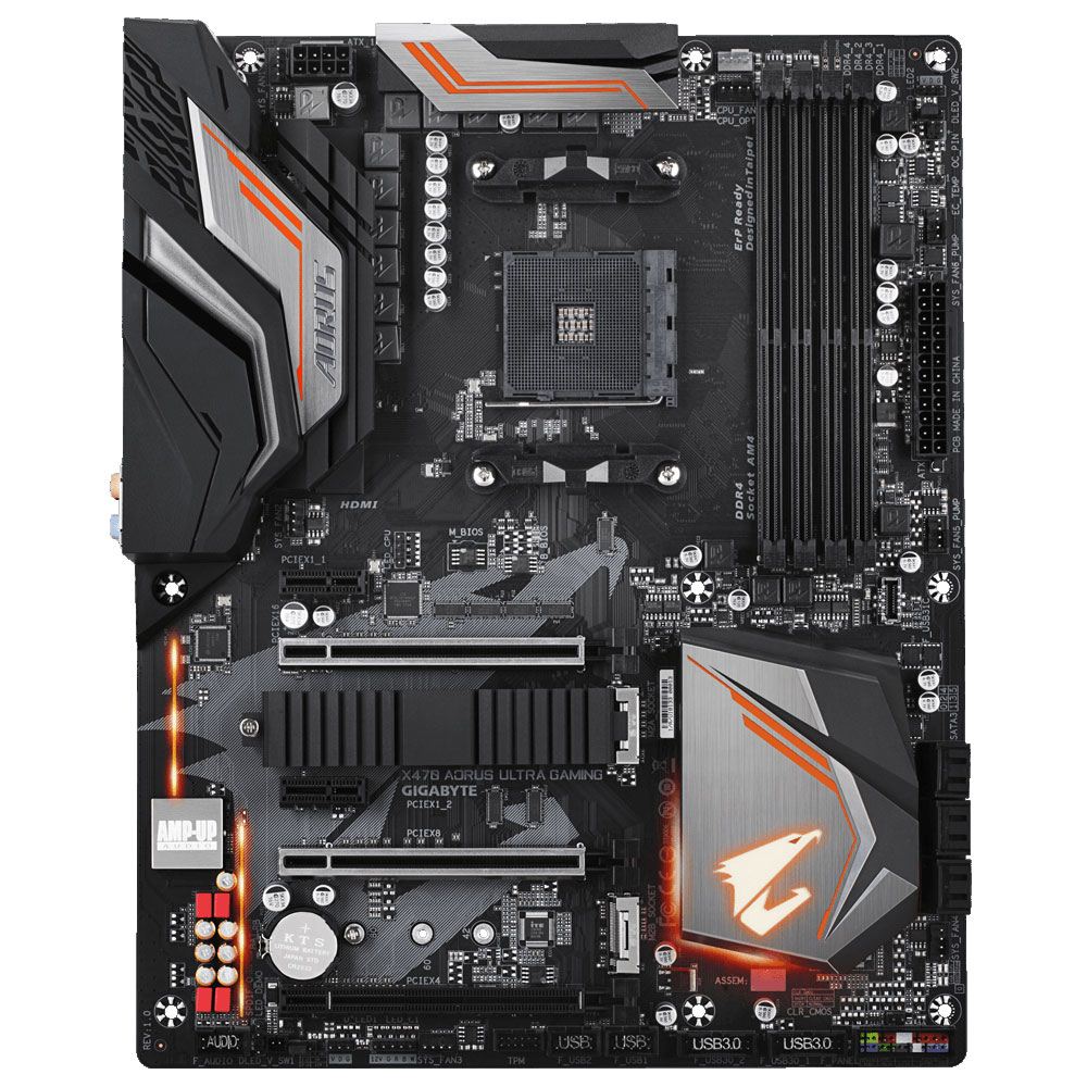 Gigabyte X470 Aorus Ultra Gaming Am4 Atx Amd Motherboard Micro Center