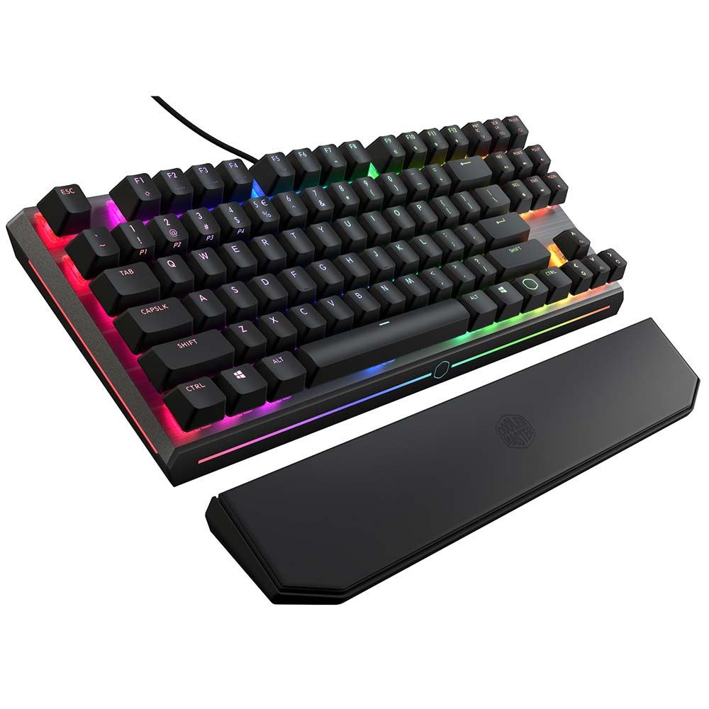 Cooler Master Mk730 Tenkeyless Gaming Mechanical Keyboard Cherry Mx Red Switches Micro Center