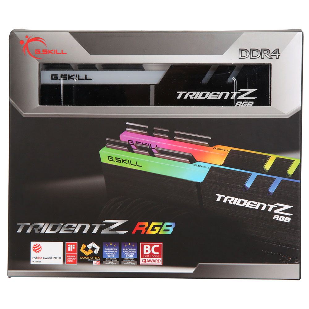 G.Skill Trident Z RGB 32GB (2 x 16GB) DDR4-3000 PC4-24000 CL16 