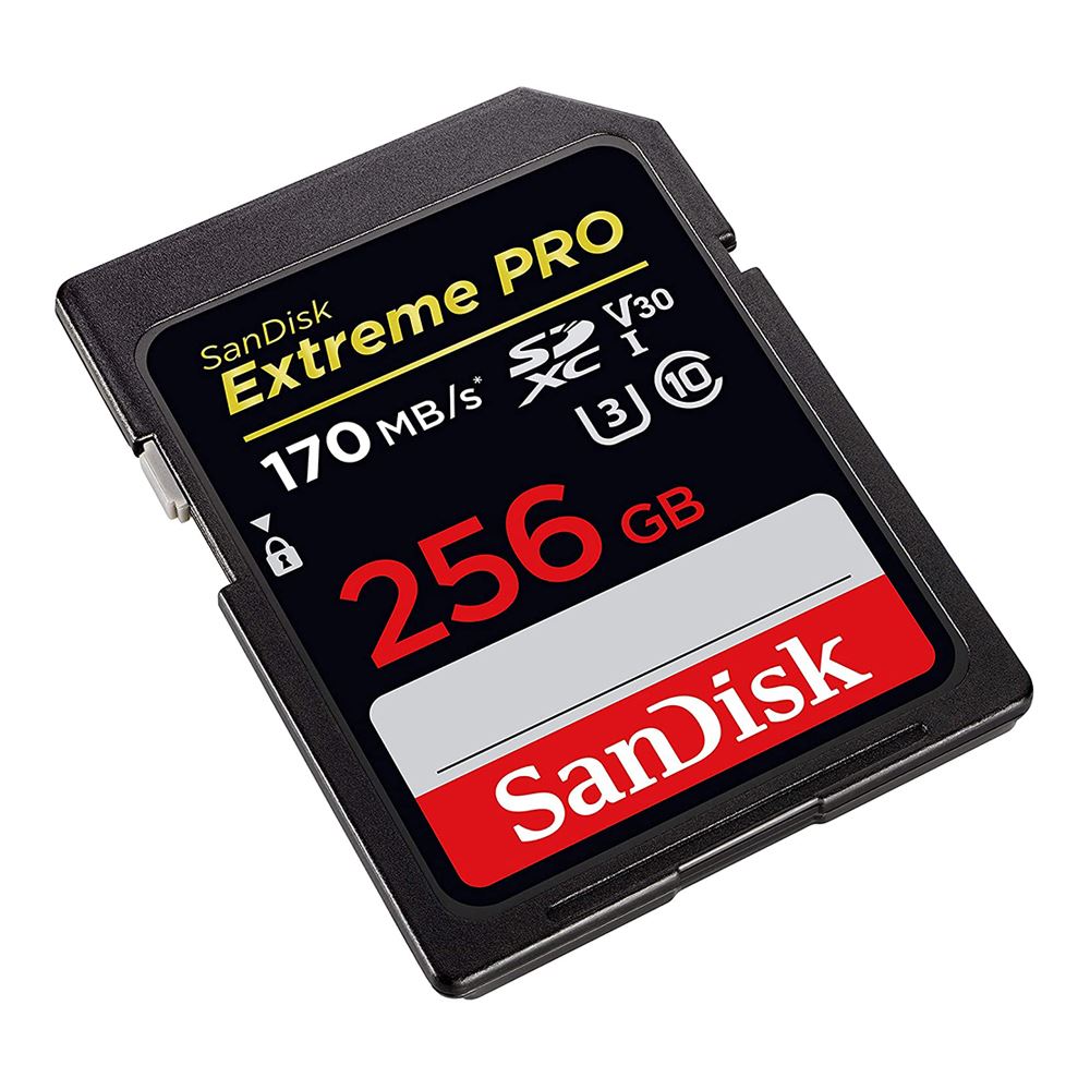 SanDisk 256GB Extreme Pro SDXC UHS-1 Class 10/ U3/ V30 Flash 