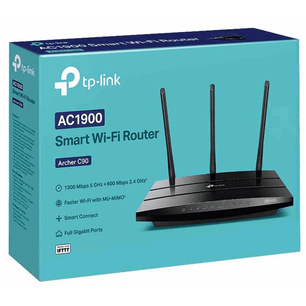 Tp Link Archer C90 Ac1900 Dual Band Wireless Mu Mimo Ac Router Micro Center