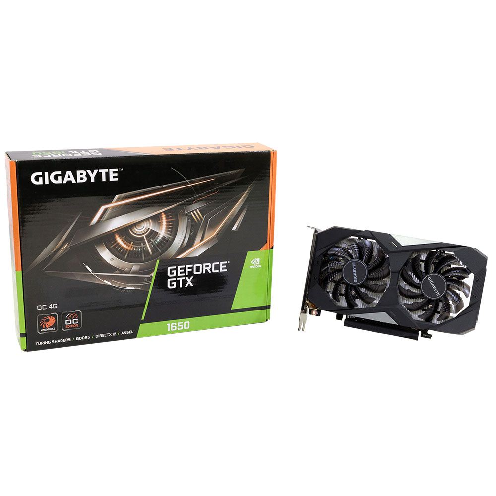 Gigabyte Geforce Gtx 1650 Overclocked Dual Fan 4gb Pcie 3 0 Graphics Card Micro Center