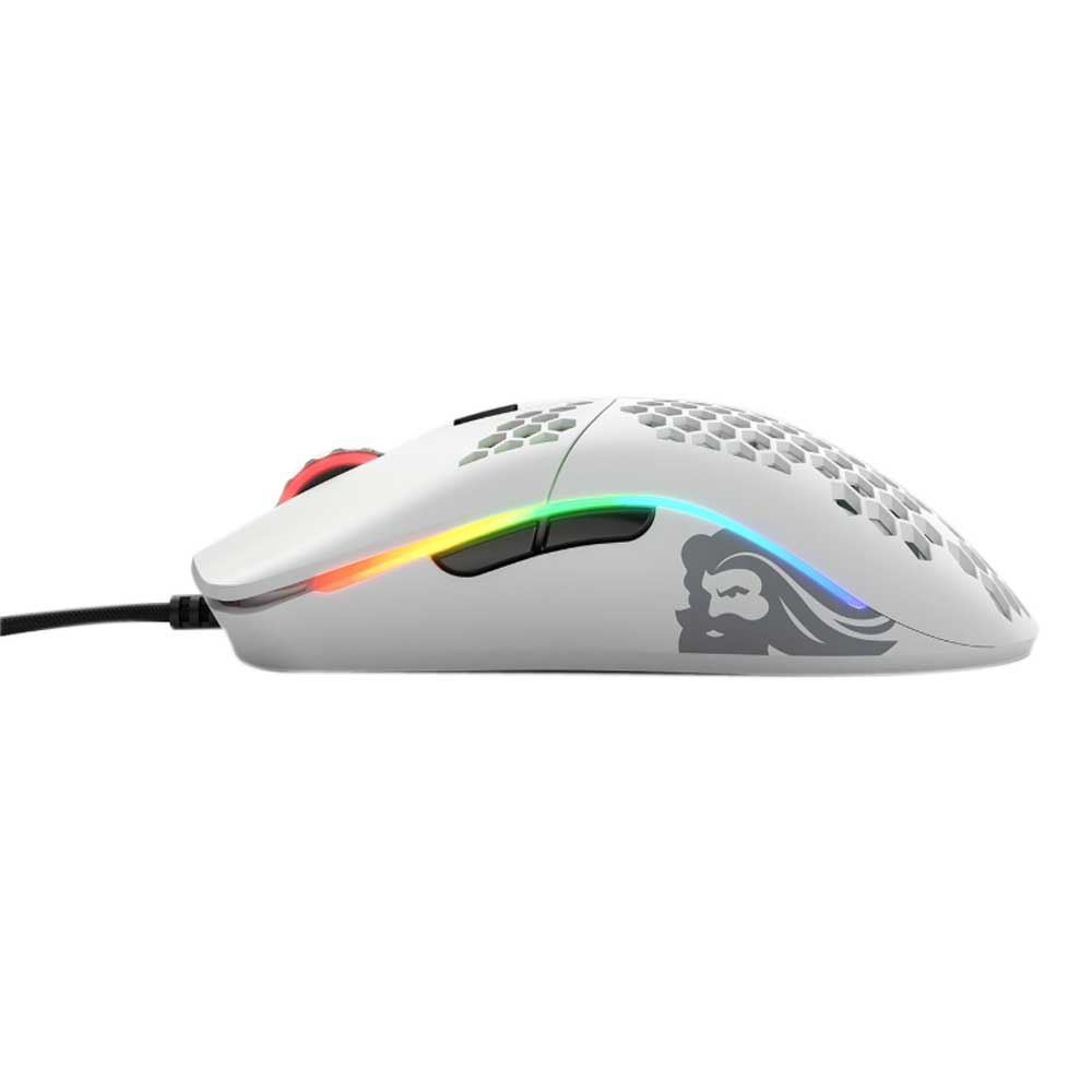Glorious Pc Gaming Race Model O Gaming Mouse Matte White Micro Center