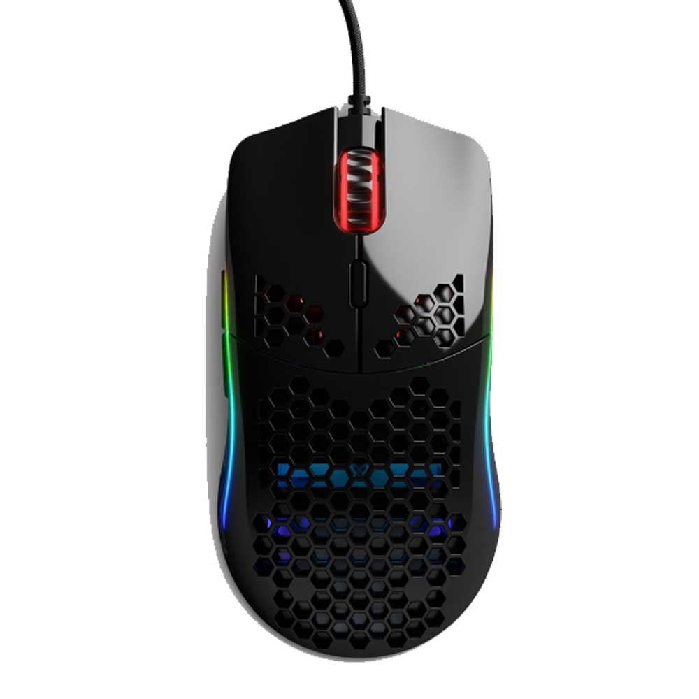 Glorious Pc Gaming Race Model O Gaming Mouse Glossy Black Micro Center