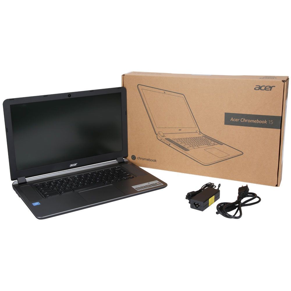 Acer Chromebook 15 Cb3 532 108h 15 6 Laptop Computer Gray Intel Atom X5 E8000 Processor 1 04ghz 4gb Lpddr3 Onboard Micro Center - how to play roblox on a acer chromebook 11