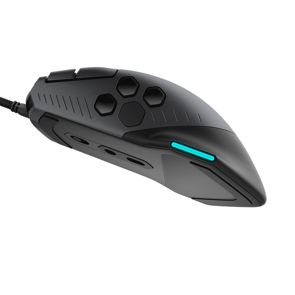 Dell Alienware 510m Wired Gaming Mouse Black Micro Center