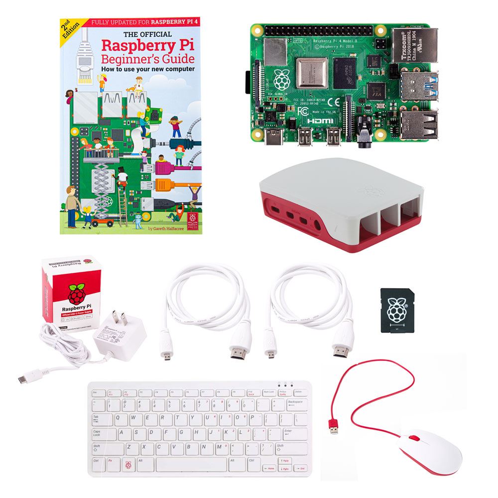 Raspberry Pi 4 Model B Official Desktop Kit Micro Center