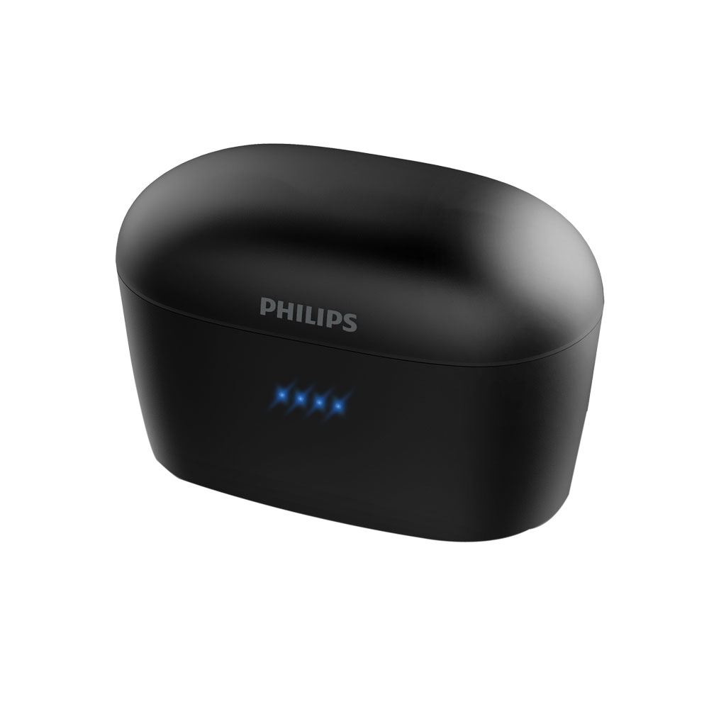 philips white upbeat true wireless earphones