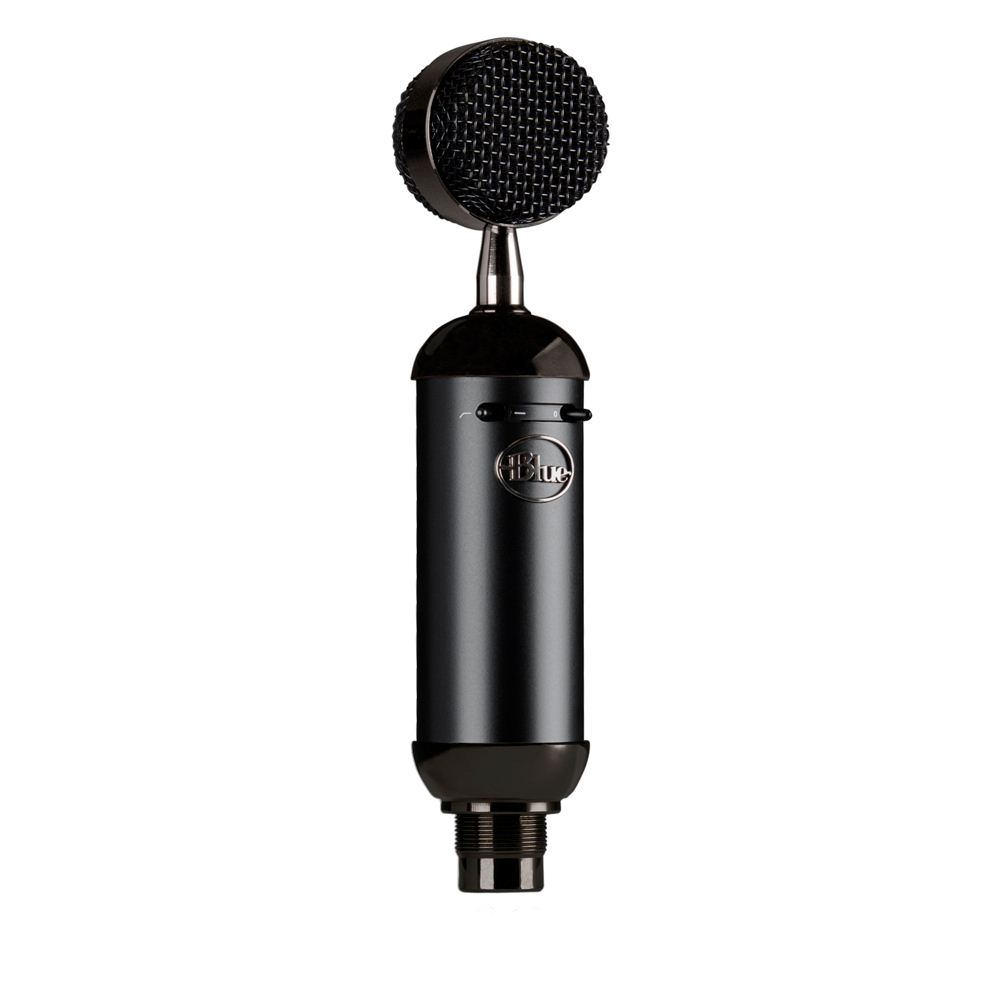 Blue Spark SL XLR Condenser Microphone - Black; For Recording, and 