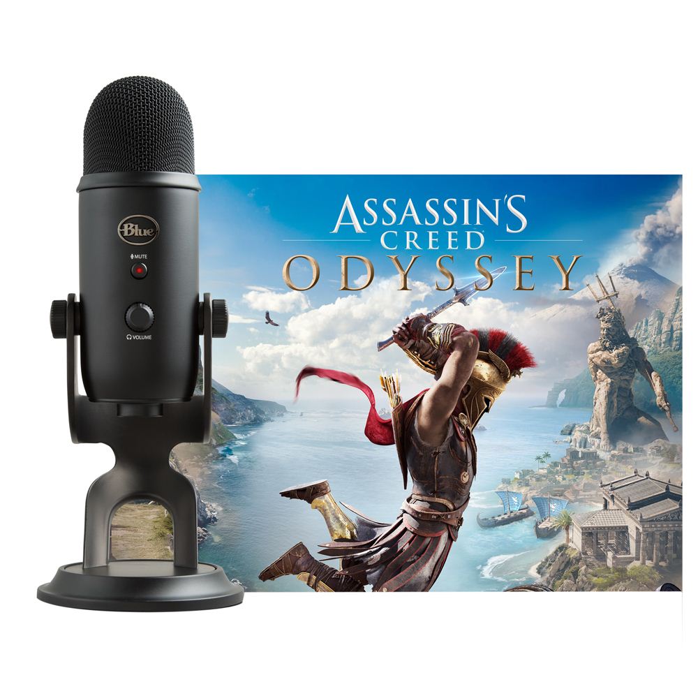 Blue Microphones Yeti Blackout Assassin S Creed Odyssey Bundle Micro Center