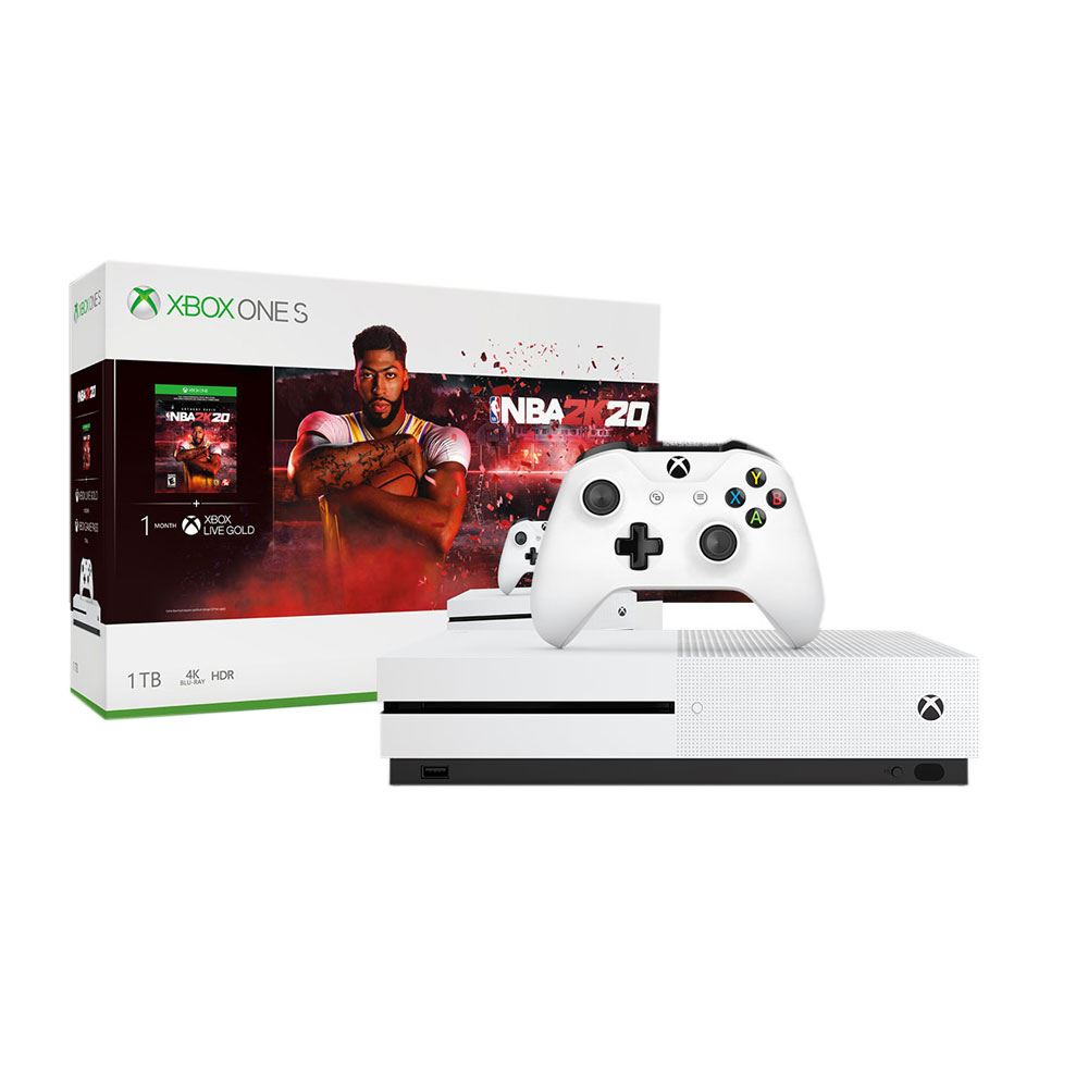 xbox one s 1tb console with nba 2k20