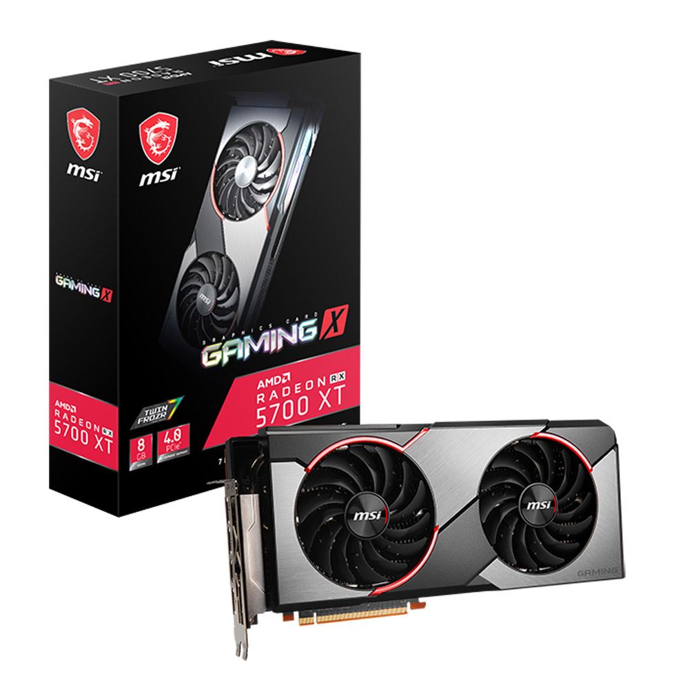 Msi Radeon Rx 5700 Xt Gaming X Dual Fan 8gb Gddr6 Pcie 4 0 Graphics Card Micro Center