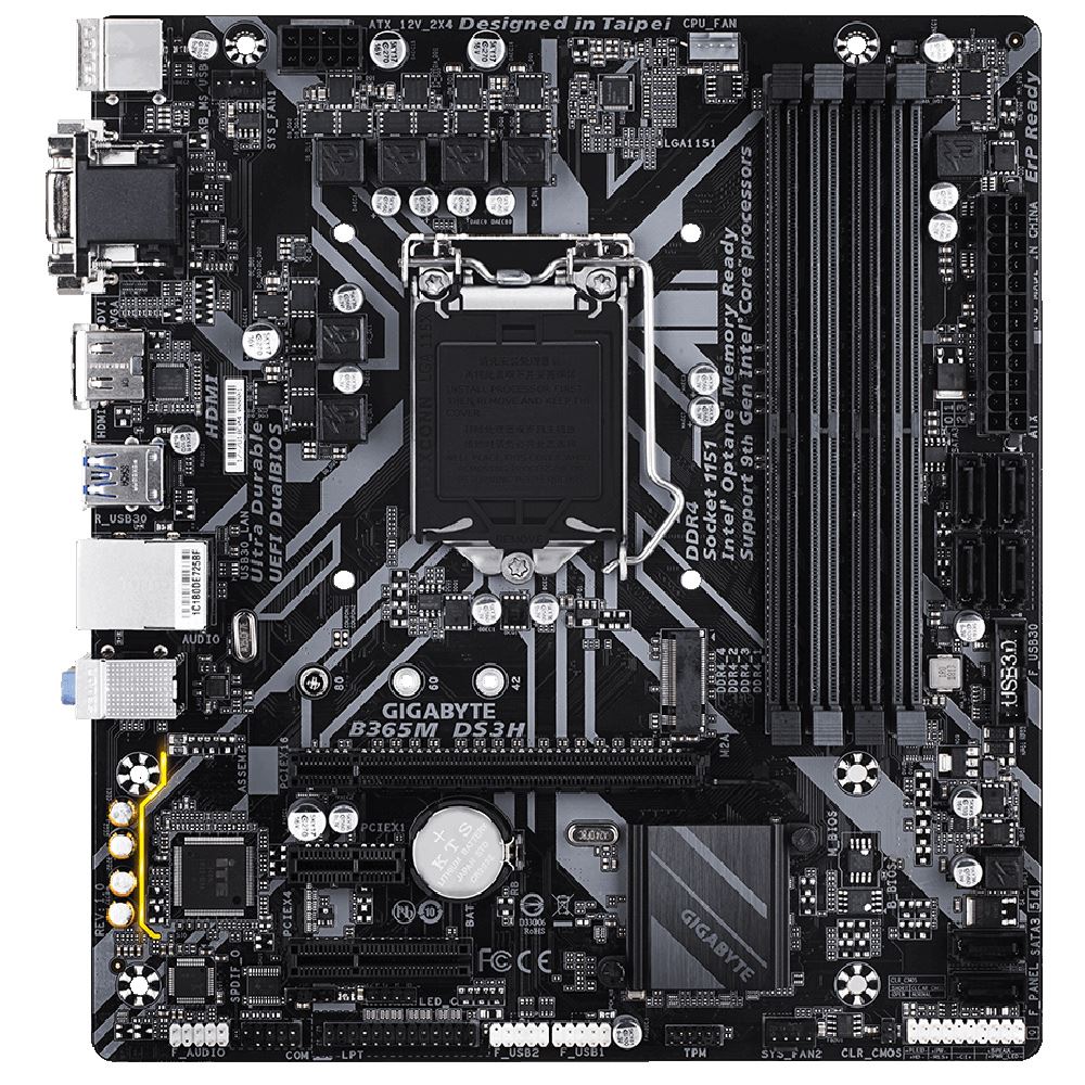 Intel Core I5 9400 Gigabyte 65 Ultra Durable Cpu Motherboard Bundle Micro Center